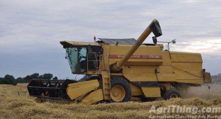 Used New Holland tx-36 Combine Harvester sale