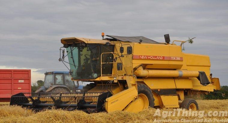 Used New Holland tx-36 Combine Harvester sale