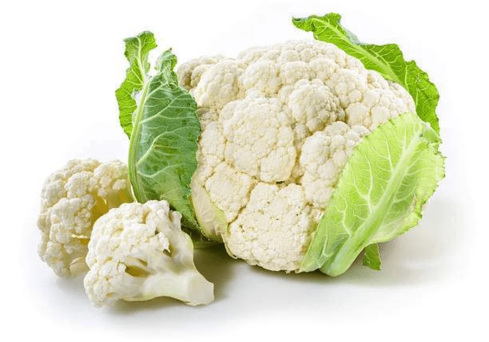 Cauliflower Treated With Fludioxonil