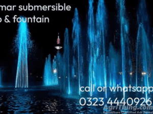 Fountain, waterfalls, water sprinkler, drip irrigation, rain gun shower