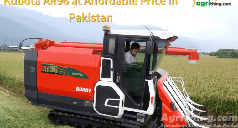 Kubota AR96 Price in Pakistan: An Extensive Overview