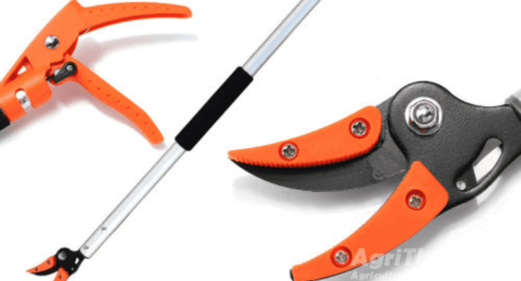 Long Reach Pruner Cut And Hold Bypass Pruner