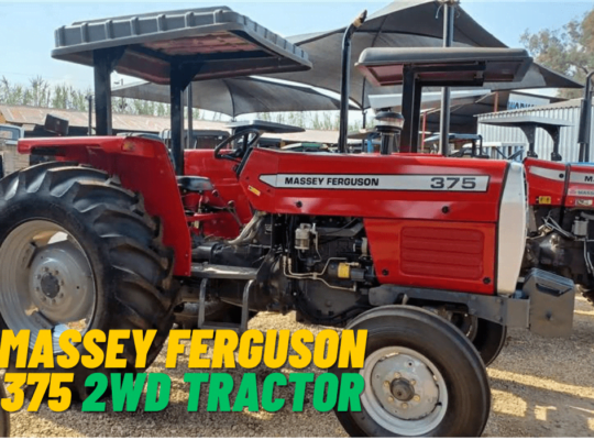 Massey Ferguson 375 (2WD): Super Charge Your Farming